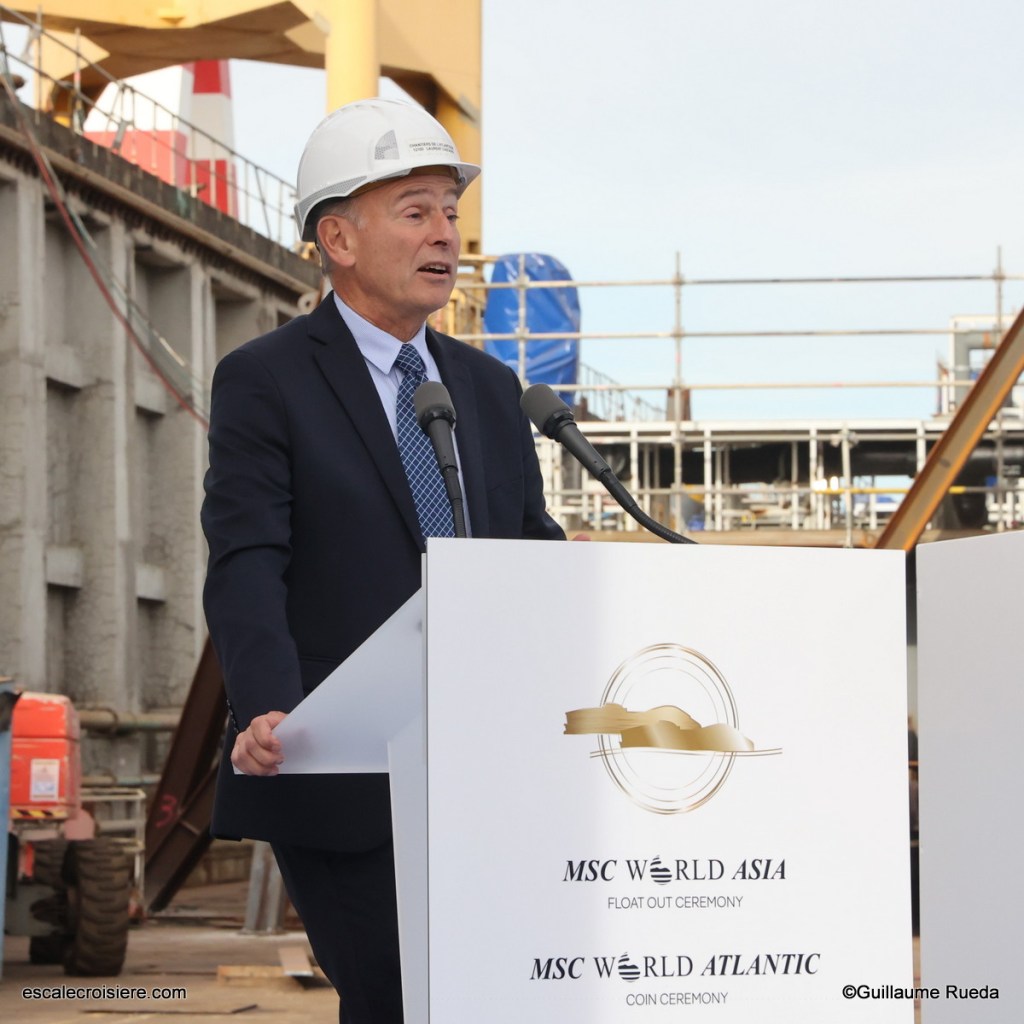 Laurent Castaing, Directeur général des Chantiers de l’Atlantique