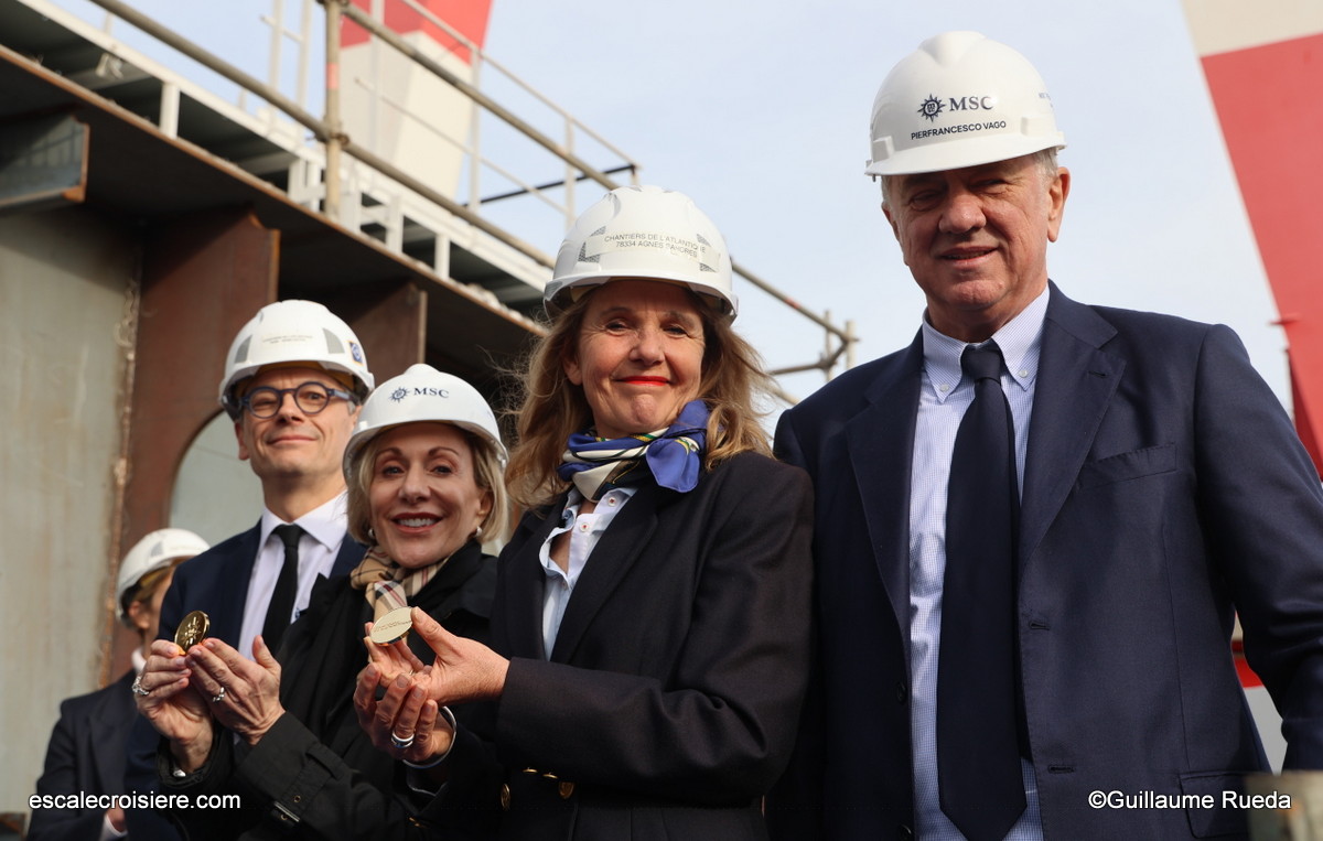 Cérémonie des pièces - MSC World Atlantic