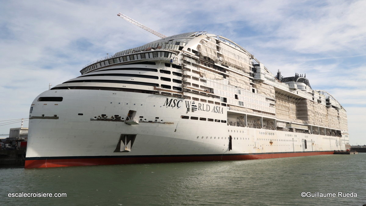 MSC World Asia - Saint Nazaire
