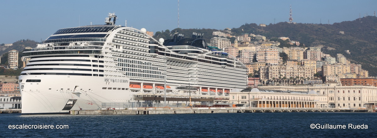 MSC World Europa - Gênes