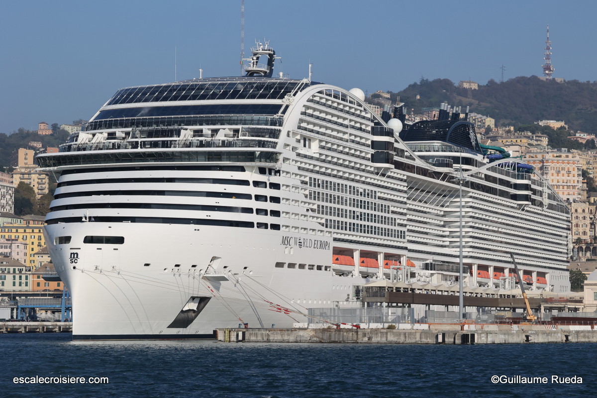 MSC World Europa - Gênes