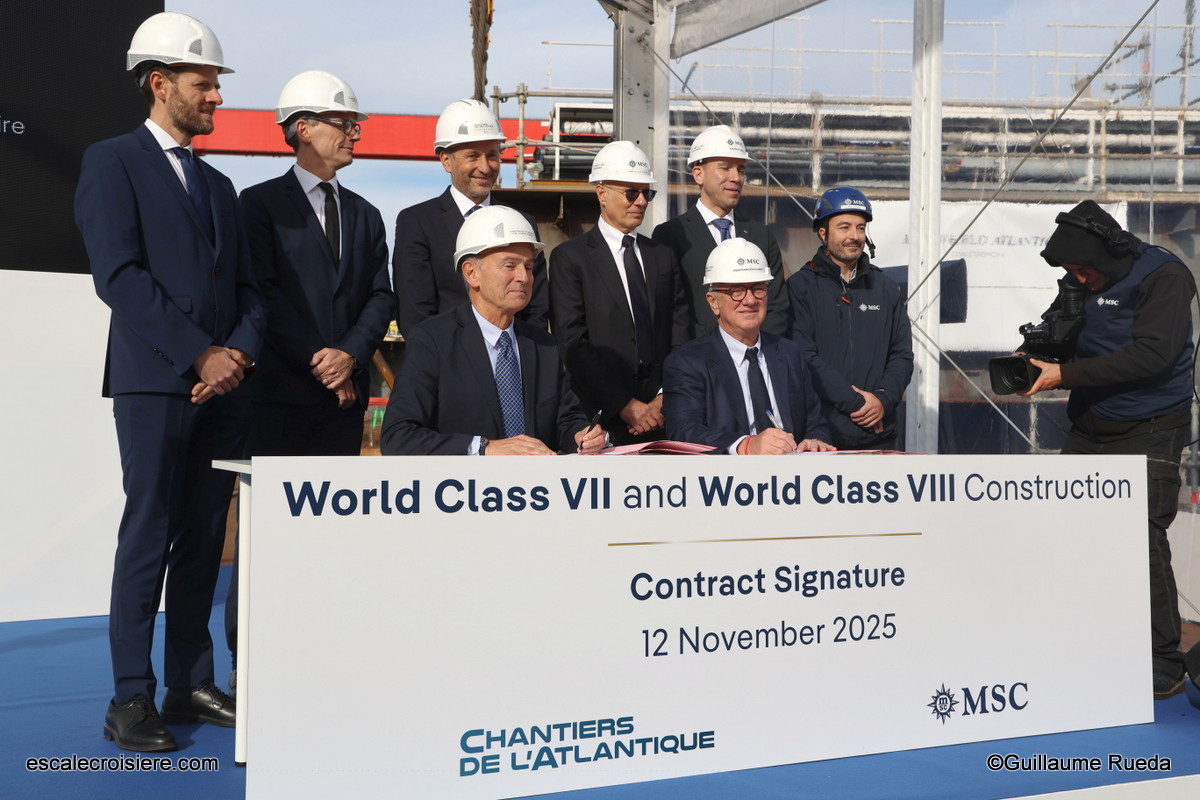 Signature MSC World Class 7 et 8