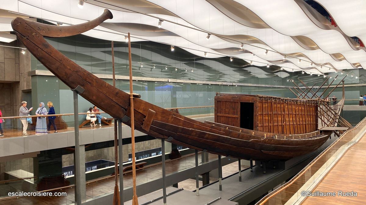 Bateau solaire de Kheops - GEM - Egypte