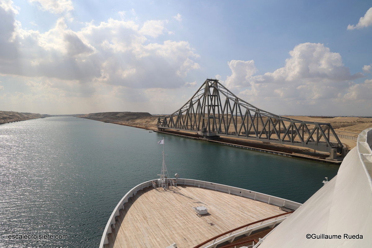 Canal de Suez - Pont d'El Ferdan - Egypte