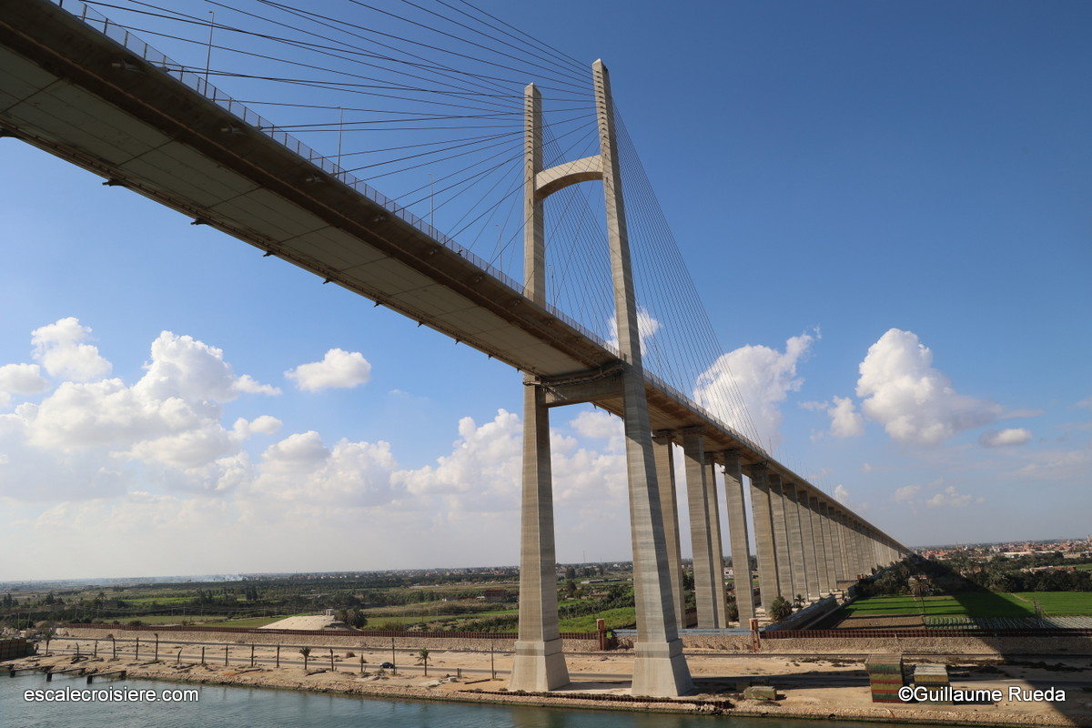 Canal de Suez - Pont d'El Qantara - Egypte