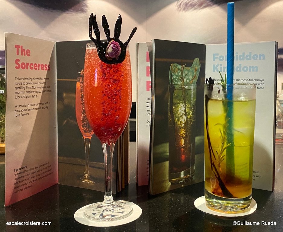 Cocktails The Sorceress - Forbidden Kingdom Celestyal Journey