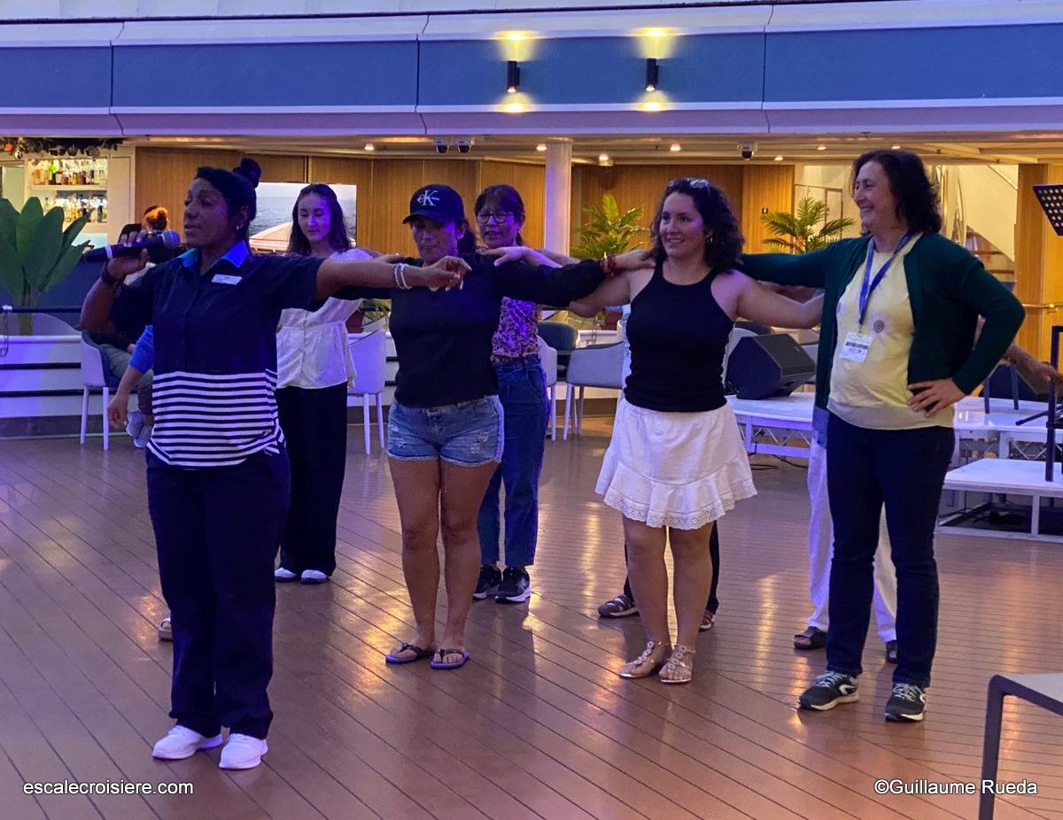 Cours de danse - Celestyal Journey