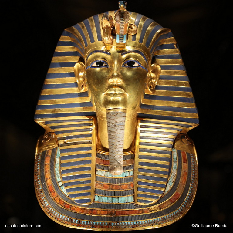Masque funéraire Toutankhamon - GEM - Egypte
