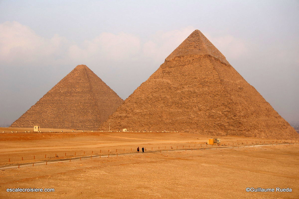Pyramides de Kheops et Khephren - Gizeh - Egypte