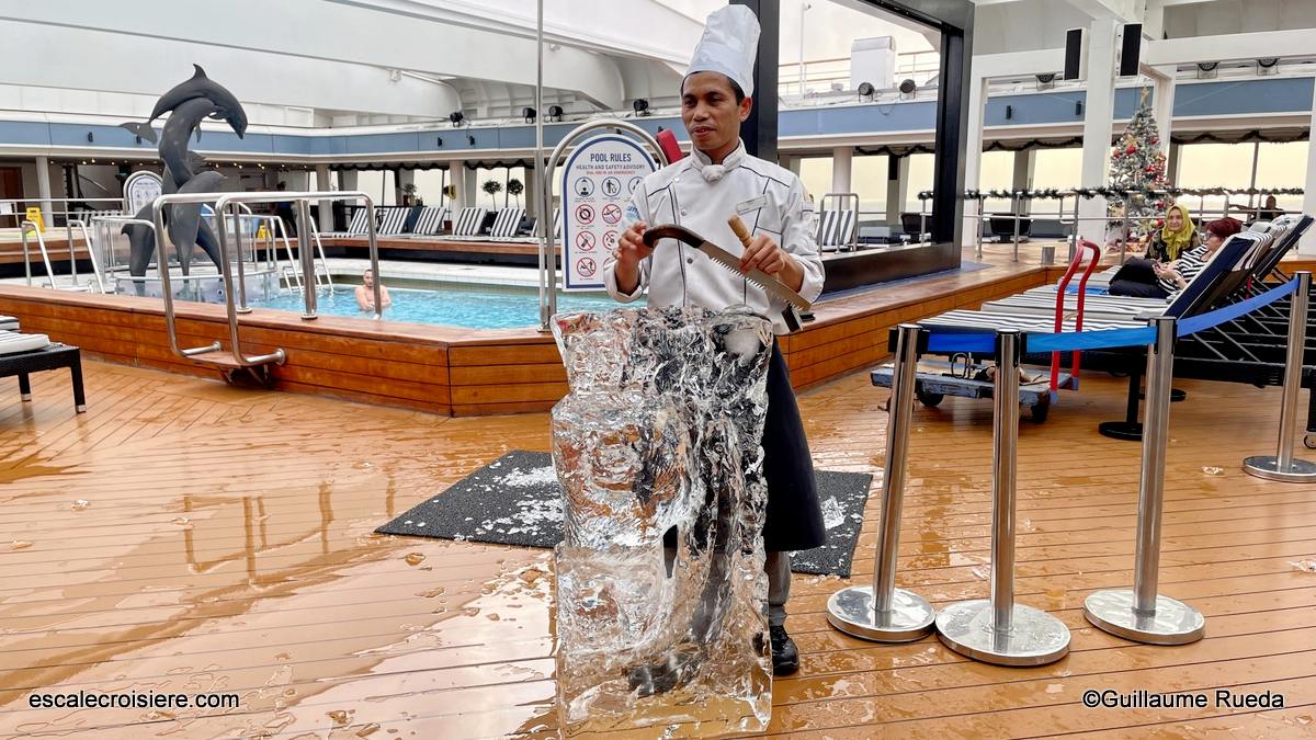 Sculpture sur glace - Celestyal Journey