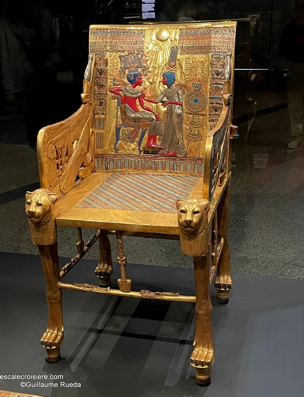 Trone de Toutankhamon - GEM - Egypte