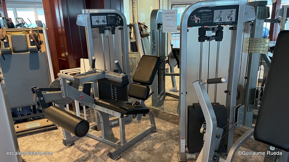 Salle de sport fitness - Azamara Journey