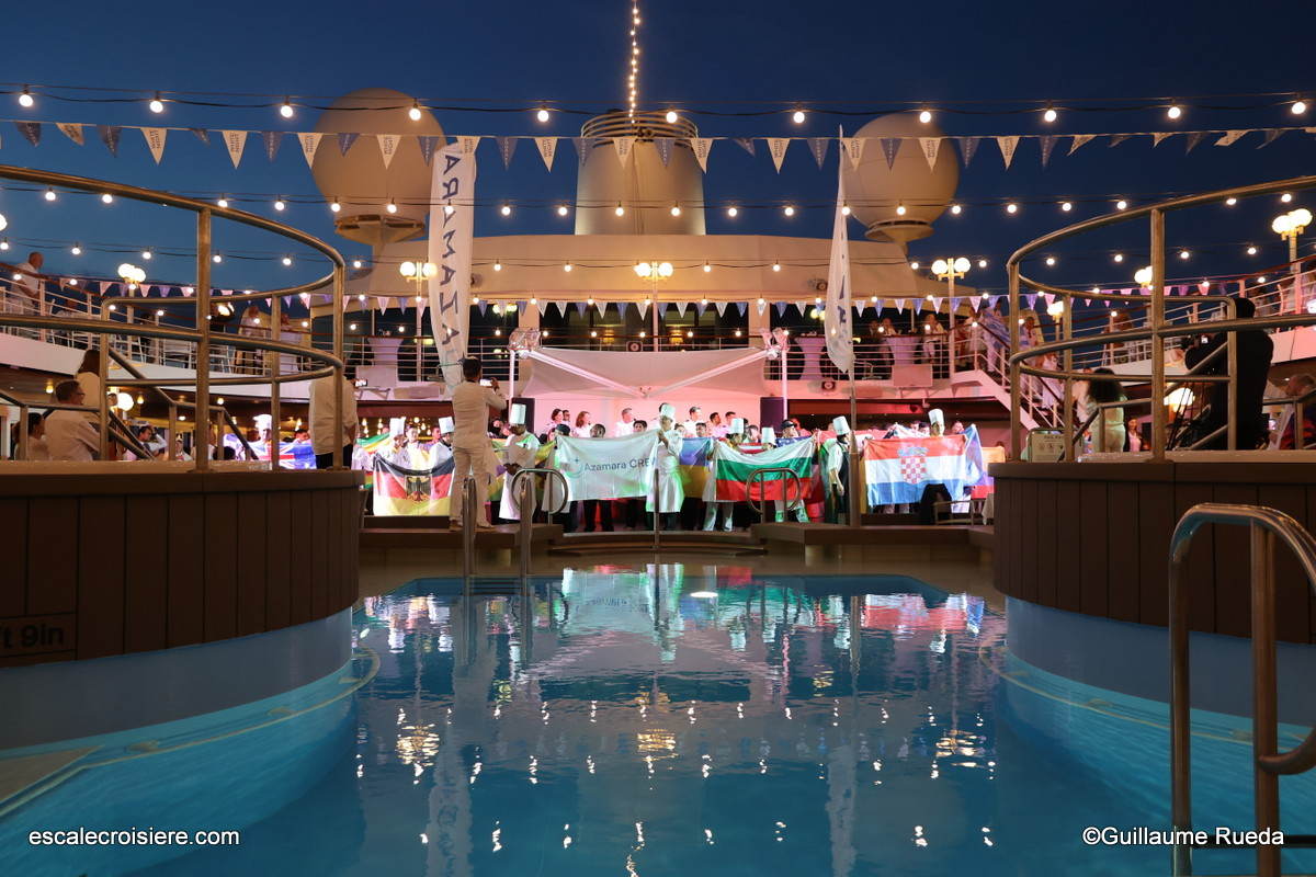 Soirée blanche Azamara Journey White Night Party