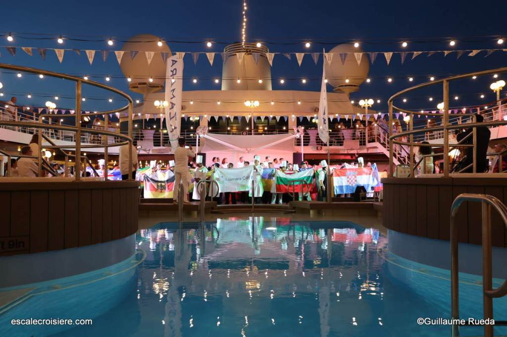 Soirée blanche Azamara Journey White Night Party