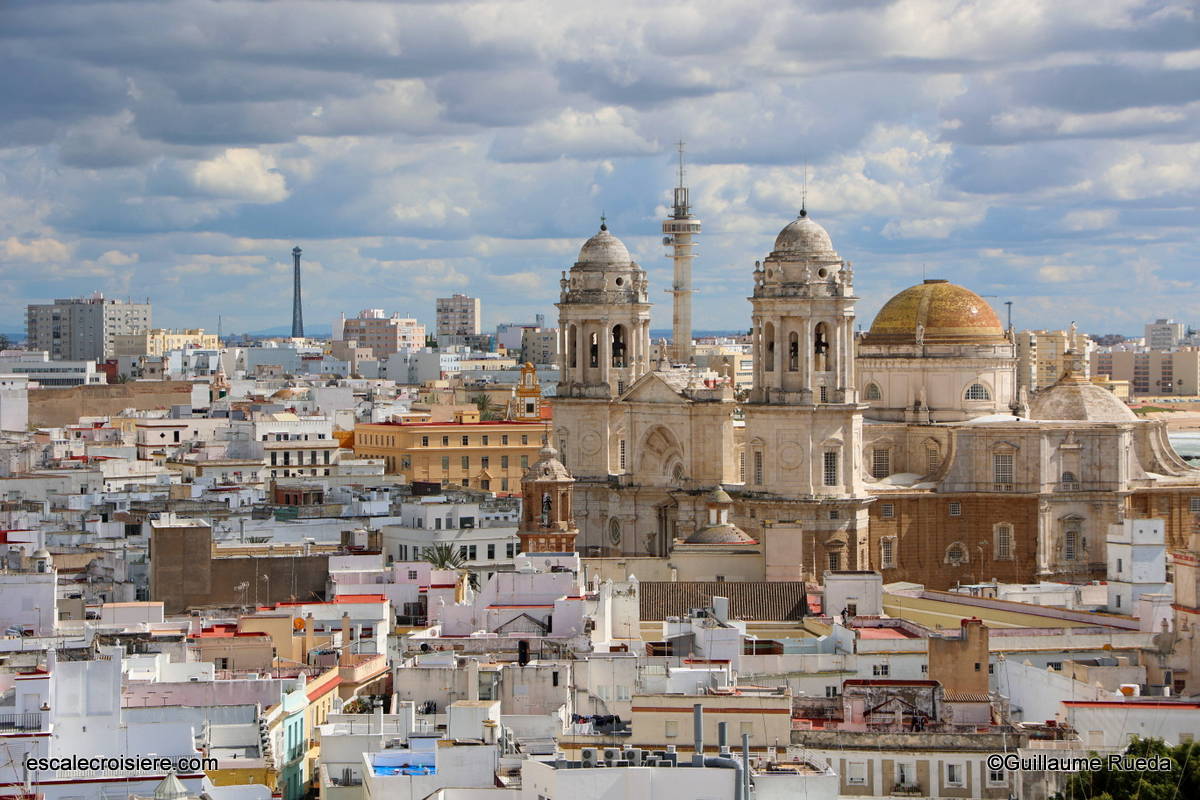 Cadix vue de la Torre Tavira