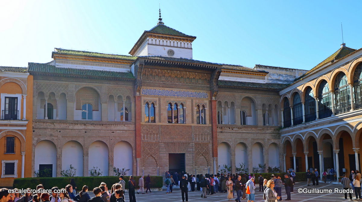 Façade du Palacio de Pedro I - Alcazar - Séville