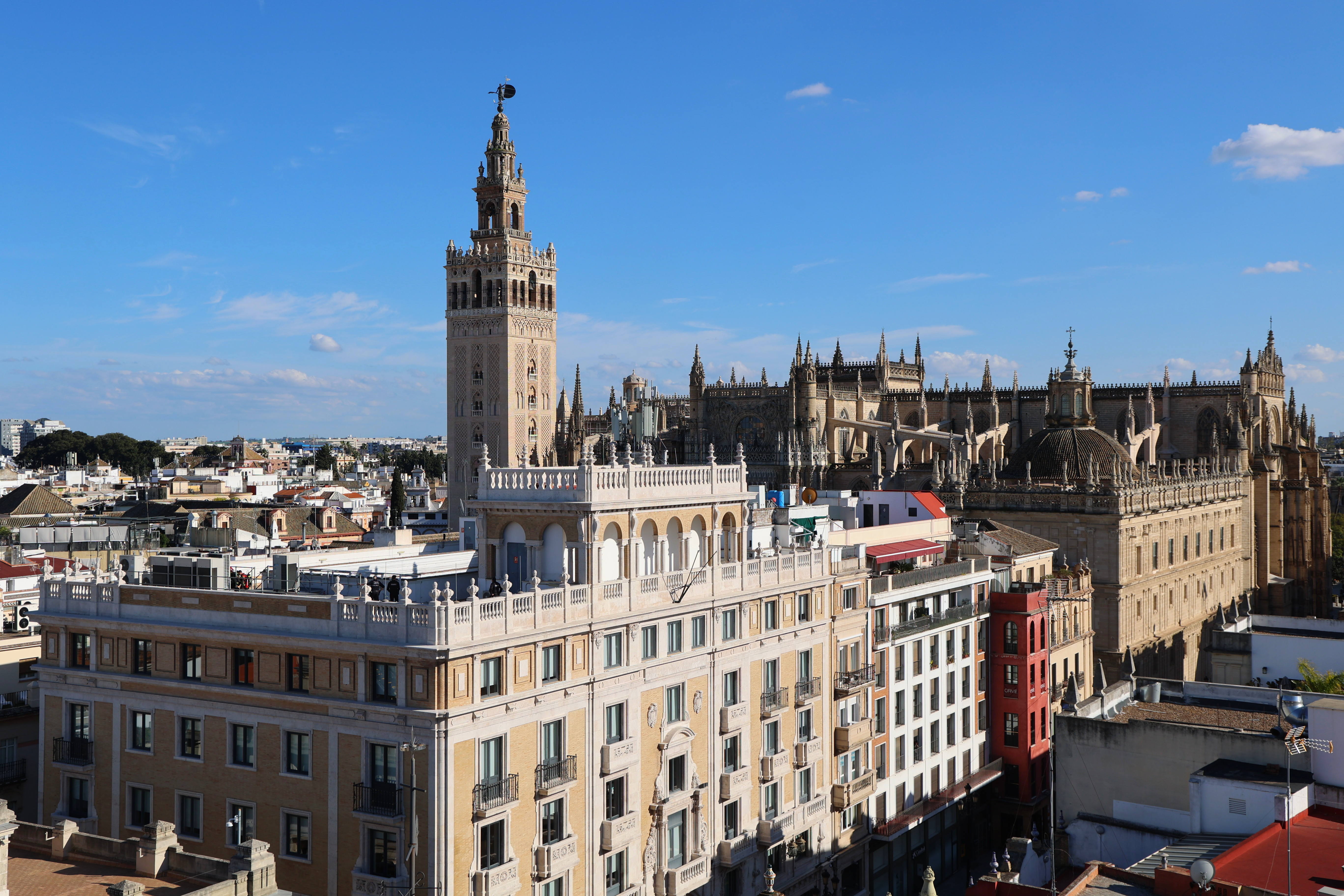 Giralda depuis Rooftop El Mirador de Querencia - Séville