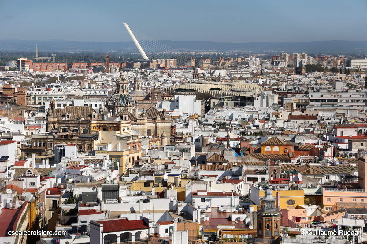 Vue sur Las Setas depuis la Giralda - Séville