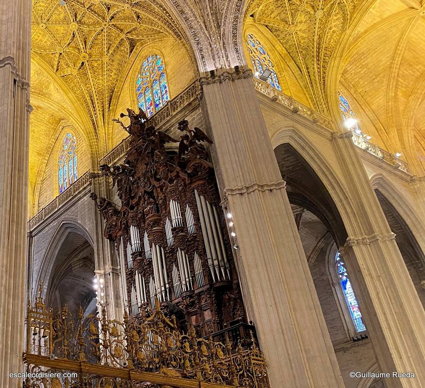 L'orgue du coeur de la Giralda - Séville