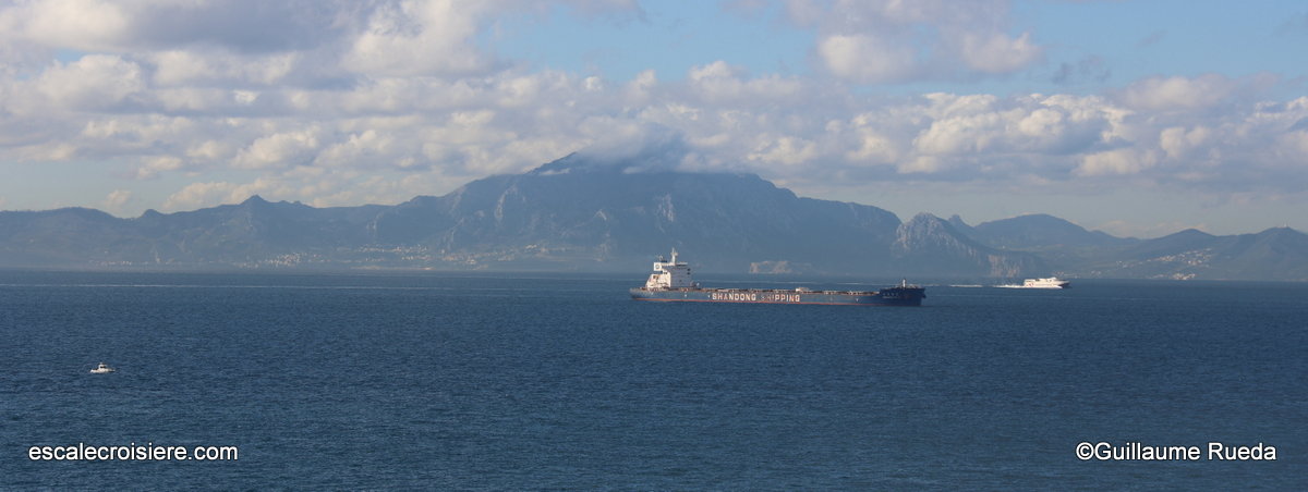 Maroc - Vue depuis Gibraltar