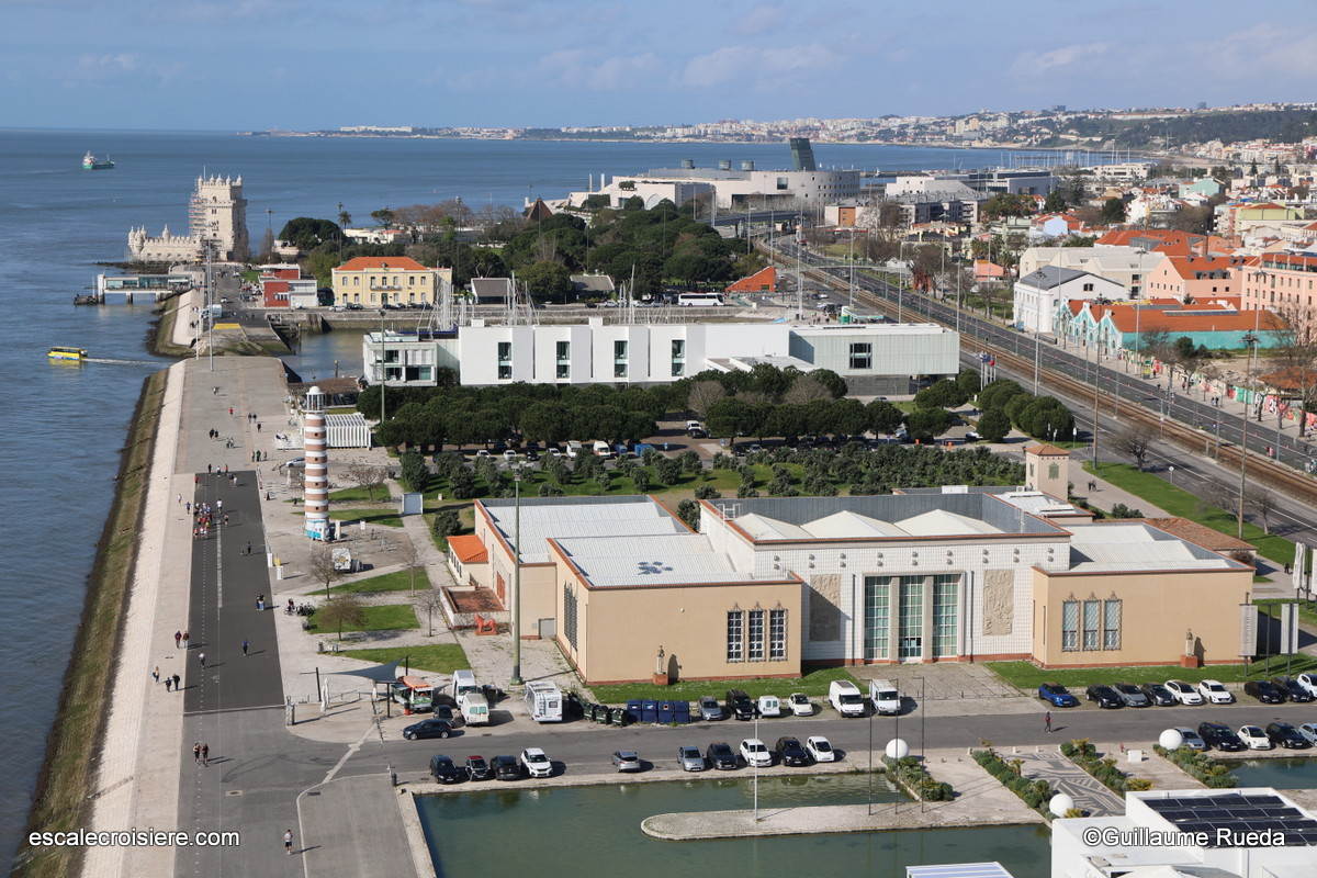 vue du Padrão dos Descobrimentos - Monument des Découvertes -Lisbonne