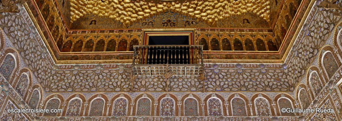 Palais du Roi Pierre 1er - Palacio de Pedro I - Salle des Ambassadeurs - Alcazar - Séville