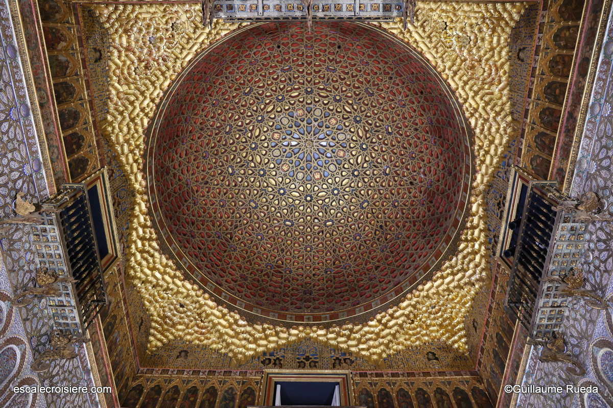 Palais du Roi Pierre 1er - Palacio de Pedro I - Salle des Ambassadeurs - Alcazar - Séville