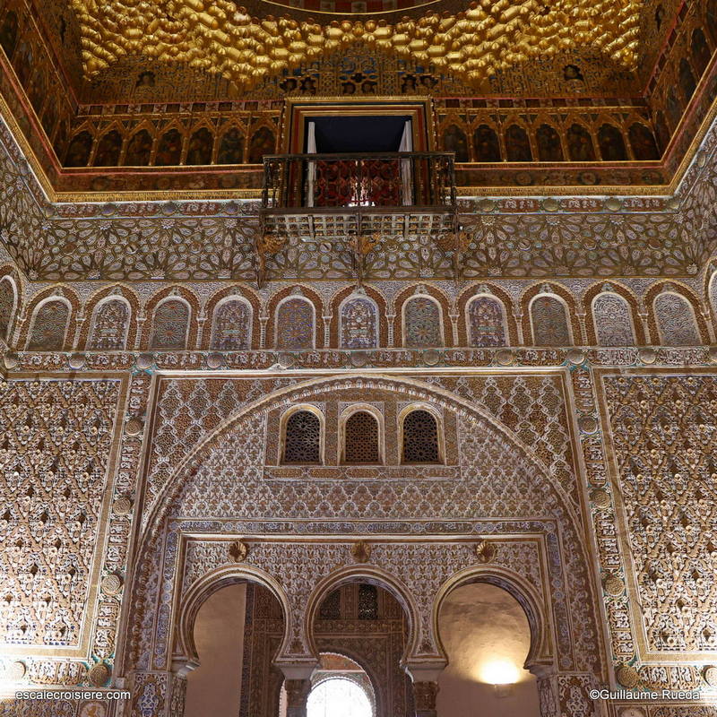 Palais du Roi Pierre 1er - Palacio de Pedro I - Salle des Ambassadeurs - Alcazar - Séville