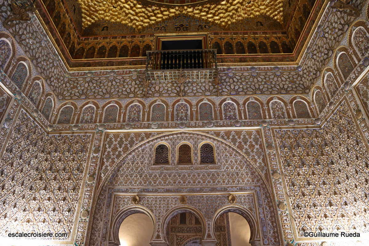 Palais du Roi Pierre 1er - Palacio de Pedro I - Salle des Ambassadeurs - Alcazar - Séville
