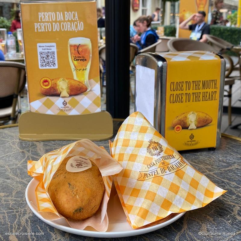 Pastel de Bacalhau - LX Factory -Lisbonne