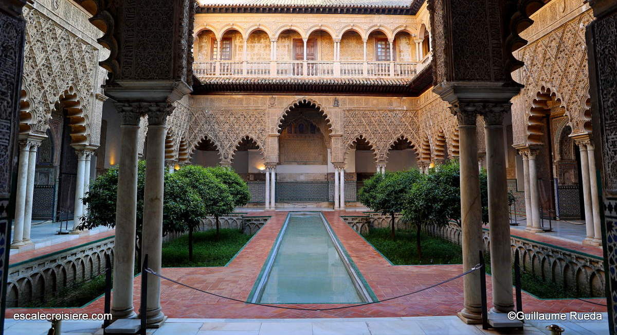 Patio des Demoiselles - Alcazar - Séville