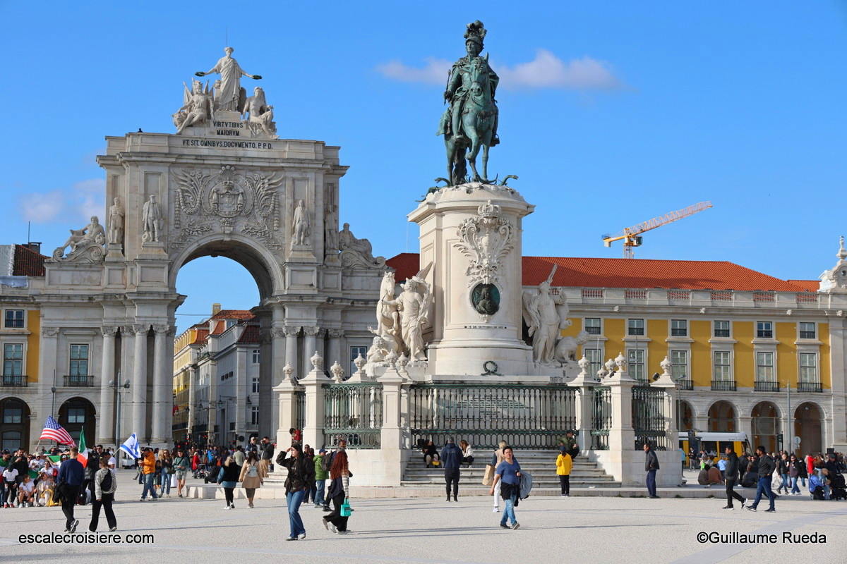 Praça do Comércio - Arc de Triomphe - Lisbonne