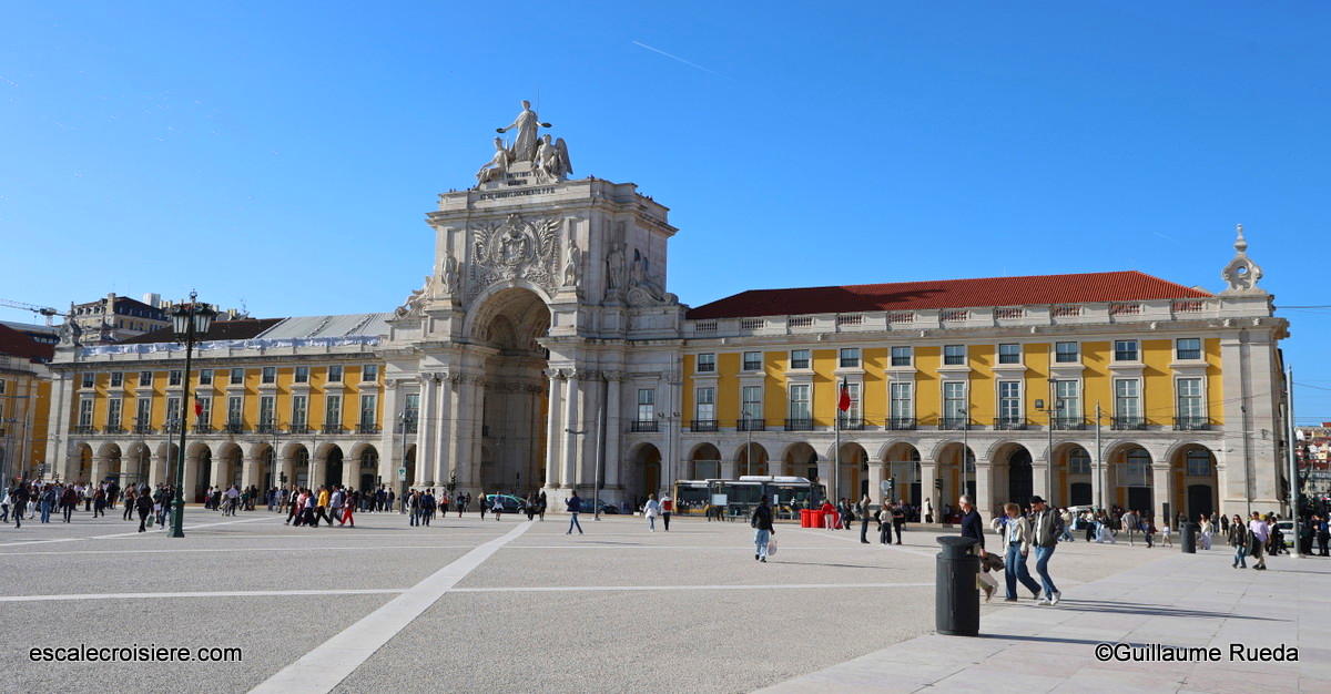 Praça do Comércio - Arc de Triomphe - Lisbonne