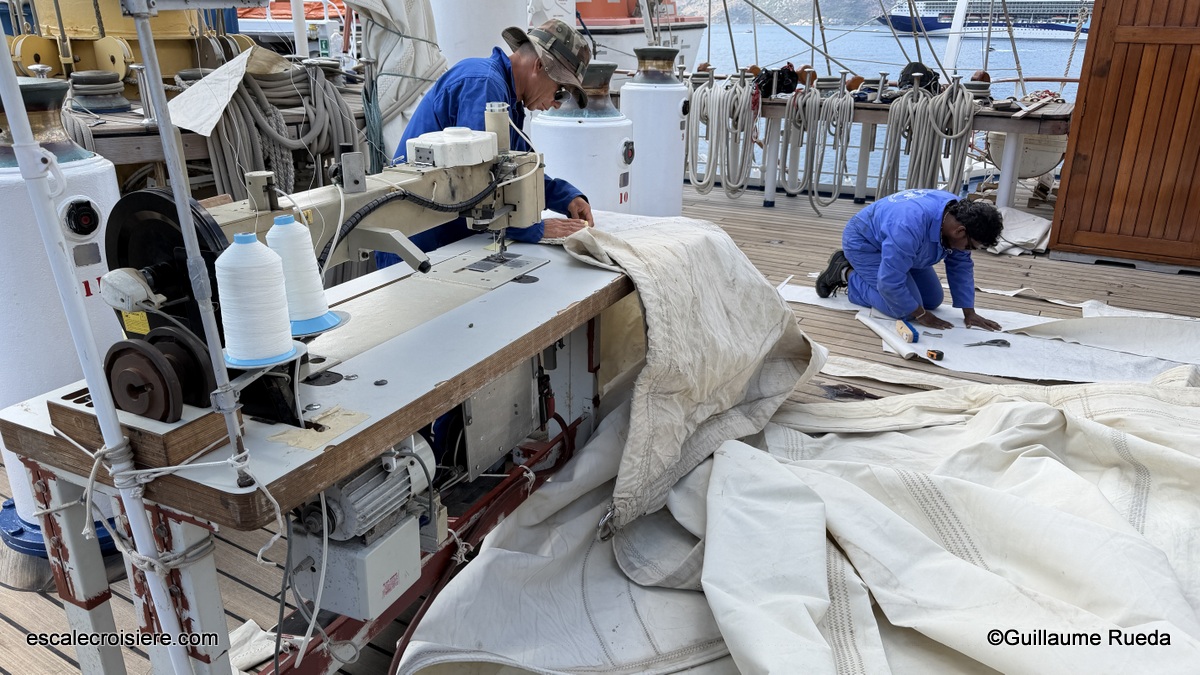 Couture voiles - Royal Clipper - Star Clippers