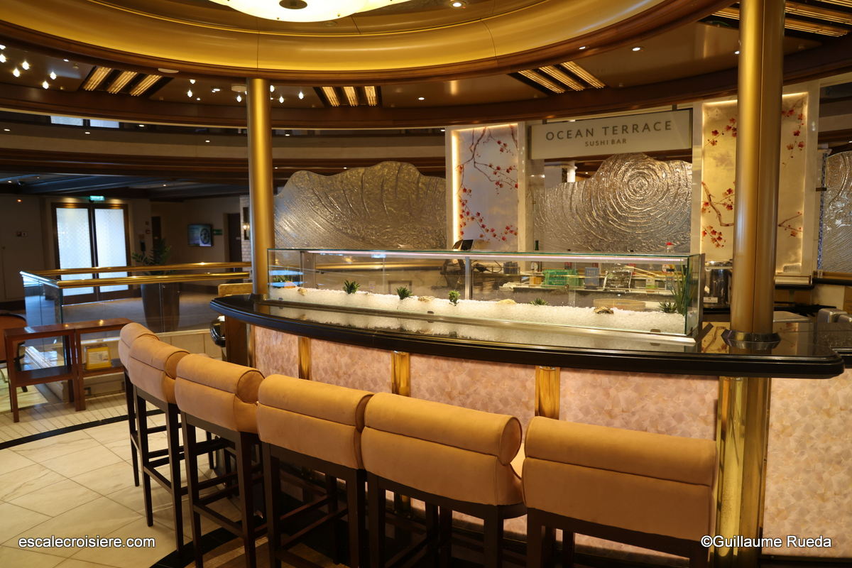 Restaurant Ocean Terrasse Sushi - Majestic Princess