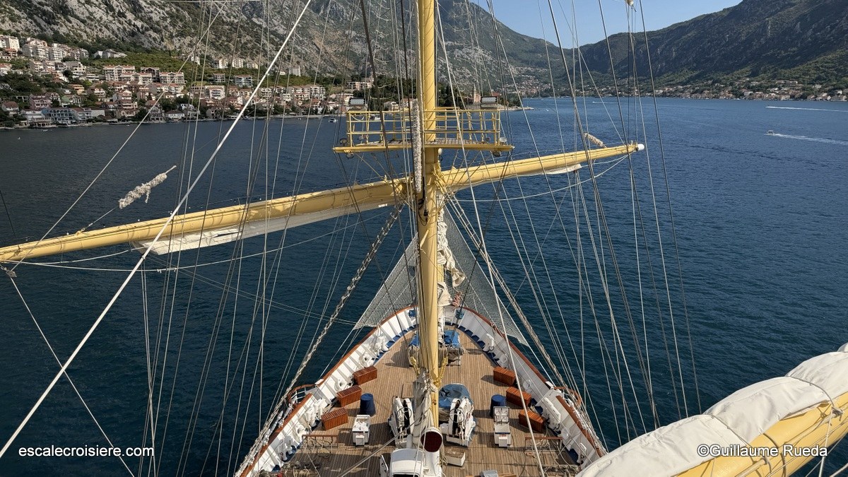 Mât Royal Clipper - Star Clippers - Kotor