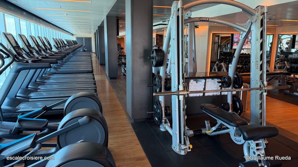 Salle de sport - Majestic Princess